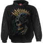 Black Gold Gothic Skull Hoodie - Unisex Streetwear for Men & Women | Winter Fashion Essential