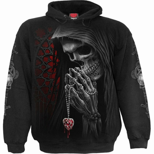 Forbidden Angel Hoodie - Unisex Gothic Streetwear | Winter Warmth & Style for Men & Women