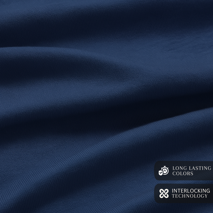 Elegant Navy Supima cotton