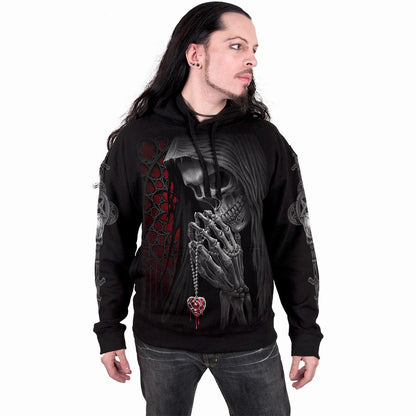 Forbidden Angel Hoodie - Unisex Gothic Streetwear | Winter Warmth & Style for Men & Women