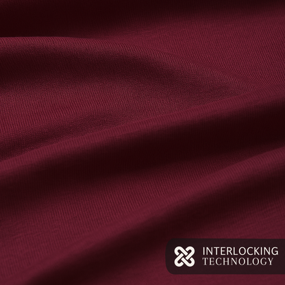 Maroon Supima Cotton