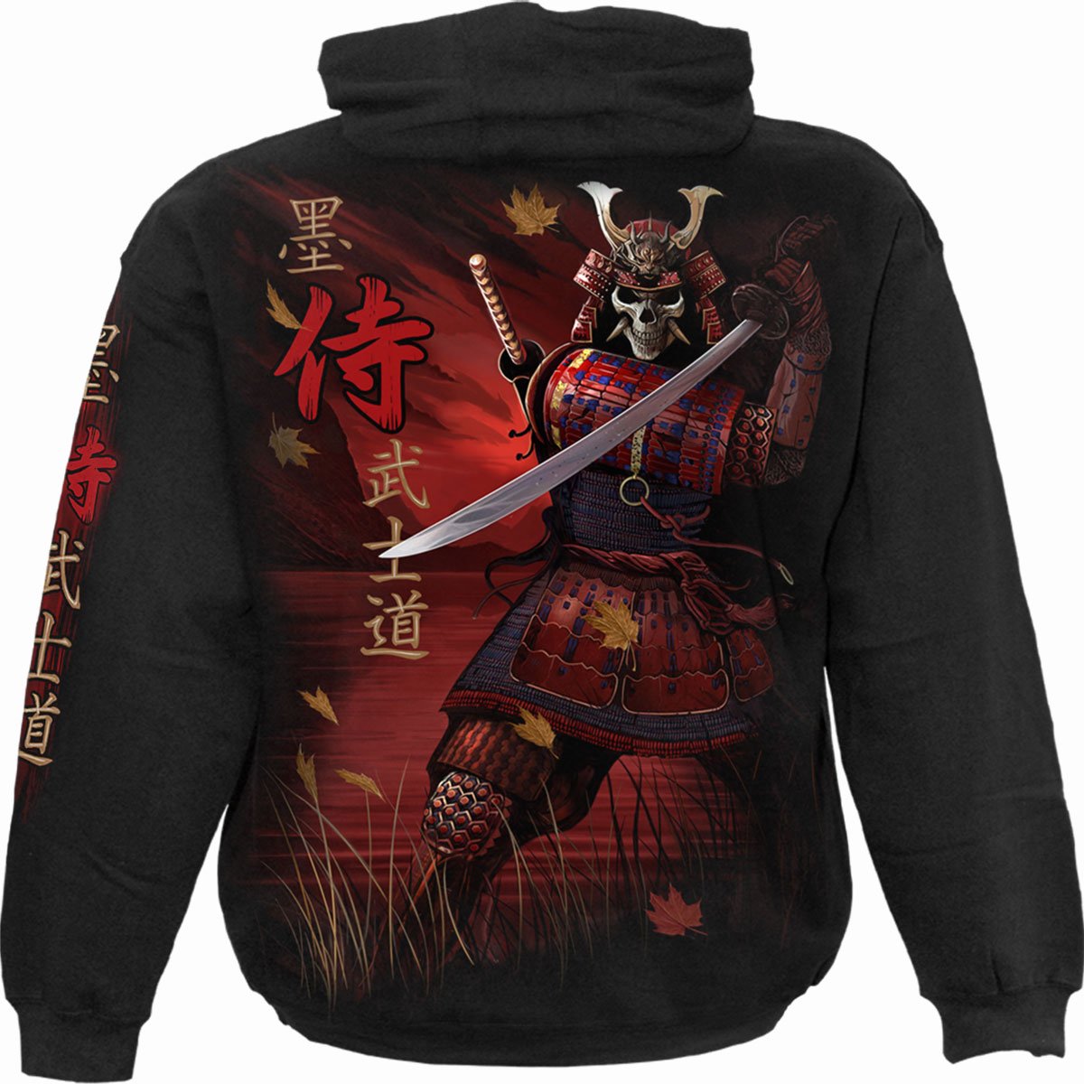 Samurai Warrior Hoodie - Unisex Gothic Streetwear for Men & Women | Winter Style Essential