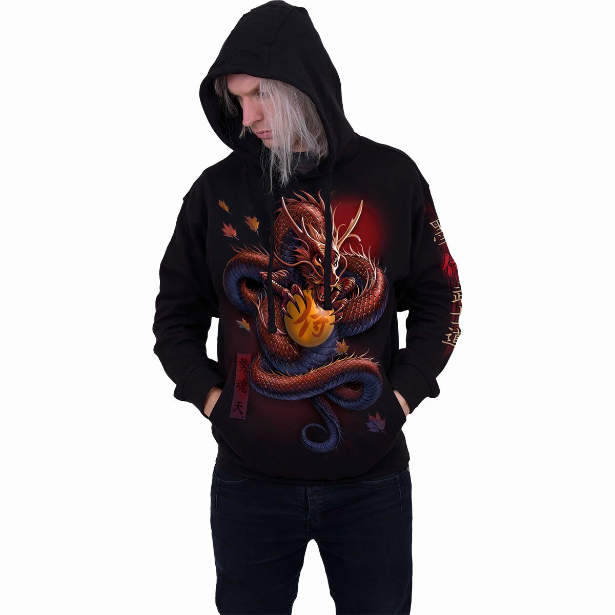 Samurai Warrior Hoodie - Unisex Gothic Streetwear for Men & Women | Winter Style Essential